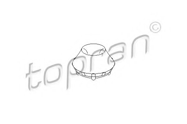 TOPRAN 107 663 Top Strut Mounting